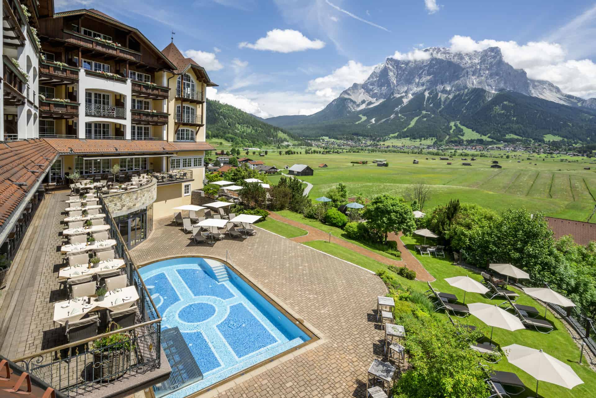 Alpine Luxury 4 S Hotel Post Lermoos An Der Zugspitze In Tirol Hotel 